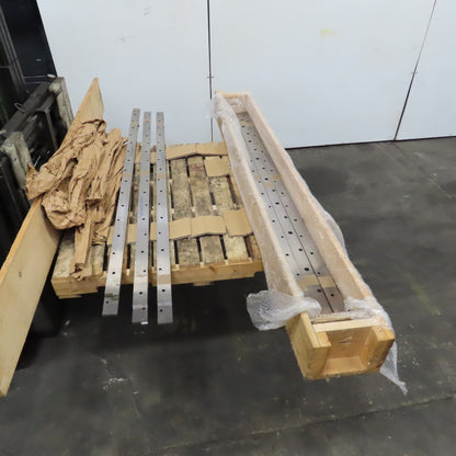 Torwegge TS A3356605800 T3 Solid Strip Roller Rails RH & LH 99818, 99819 Lot/18