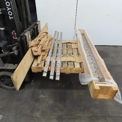 Torwegge TS A3356605800 T3 Solid Strip Roller Rails RH & LH 99818, 99819 Lot/18