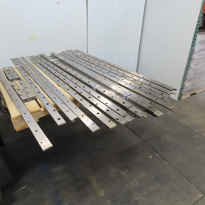 Torwegge 487, 5626 T3 Solid Strip Roller Rails Misc Lot Of 28