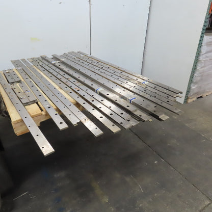 Torwegge 487, 5626 T3 Solid Strip Roller Rails Misc Lot Of 28