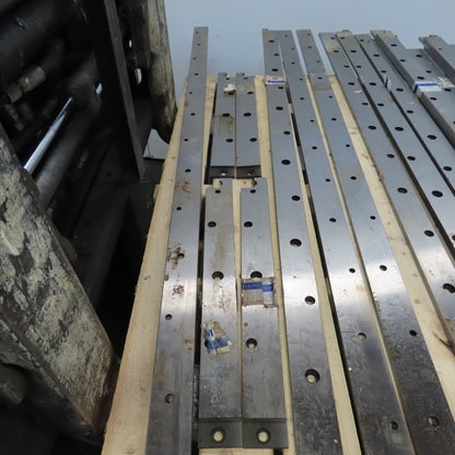 Torwegge 487, 5626 T3 Solid Strip Roller Rails Misc Lot Of 28