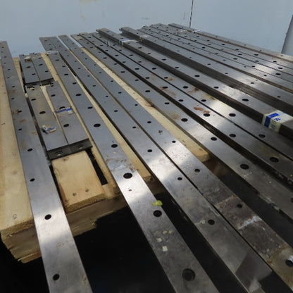 Torwegge 487, 5626 T3 Solid Strip Roller Rails Misc Lot Of 28