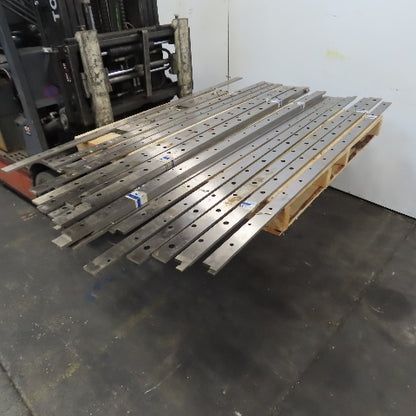 Torwegge 487, 5626 T3 Solid Strip Roller Rails Misc Lot Of 28