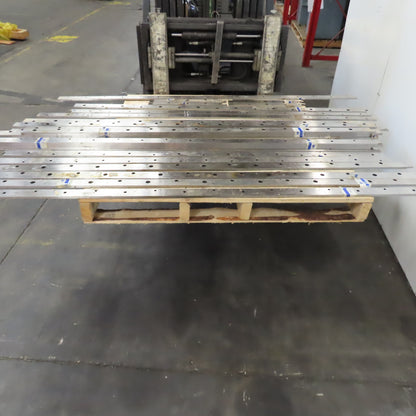 Torwegge 487, 5626 T3 Solid Strip Roller Rails Misc Lot Of 28