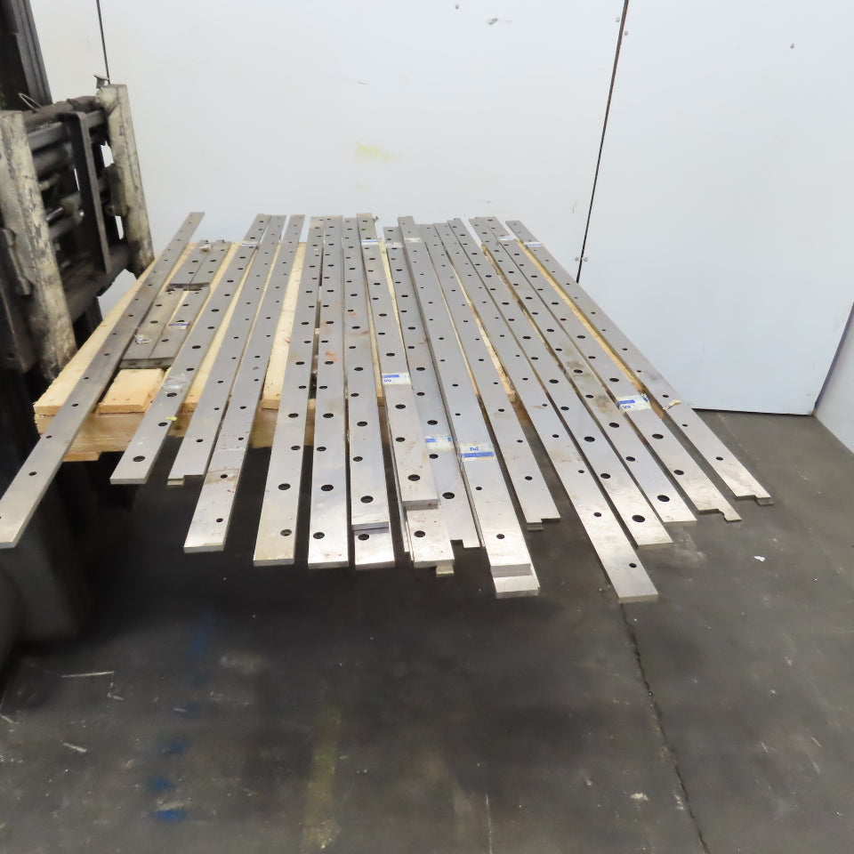 Torwegge 487, 5626 T3 Solid Strip Roller Rails Misc Lot Of 28