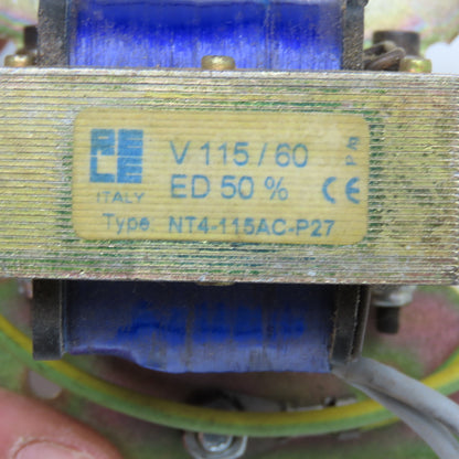 Italiana Rele NT4-115AC-P27 115V 60Hz Solenoid Coil