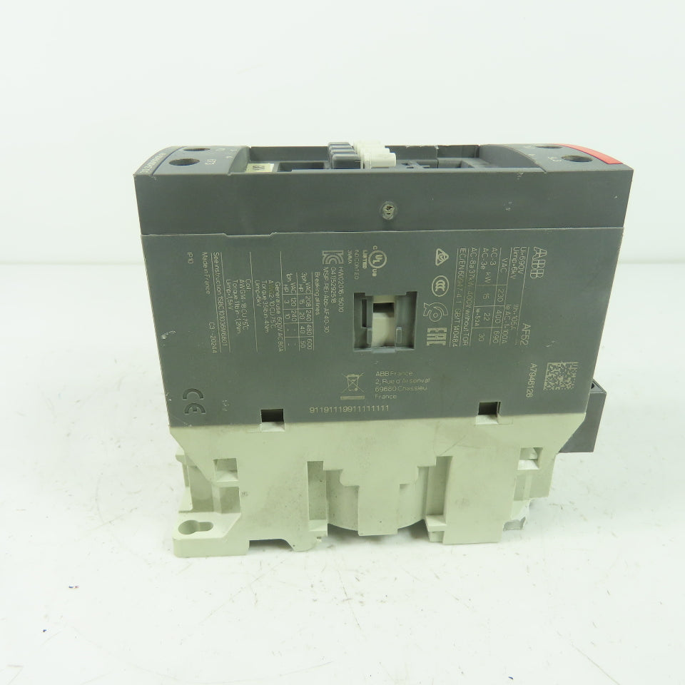 ABB AF52-30-00-12 Contactor 690VAC 50HP 48-130VDC