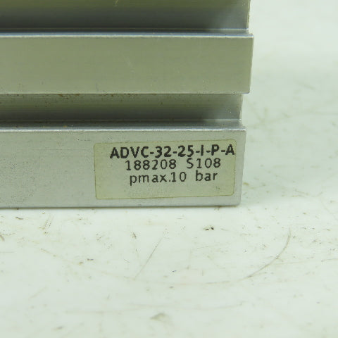 Festo ADVC-32-25-I-P-A Double Acting Pneumatic Cylinder 32mm Bore 25mm Stroke