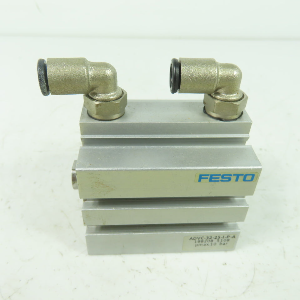 Festo ADVC-32-25-I-P-A Double Acting Pneumatic Cylinder 32mm Bore 25mm Stroke