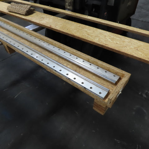Torwegge T2 Round Linear Rails 20mm x 2550mm Long For Tenoner Set Of 2
