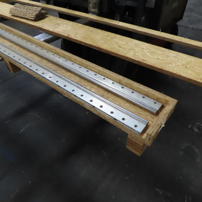 Torwegge T2 Round Linear Rails 20mm x 2550mm Long For Tenoner Set Of 2