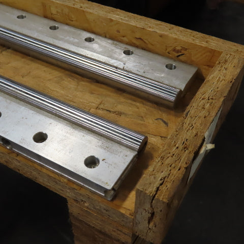 Torwegge T2 Round Linear Rails 20mm x 2550mm Long For Tenoner Set Of 2