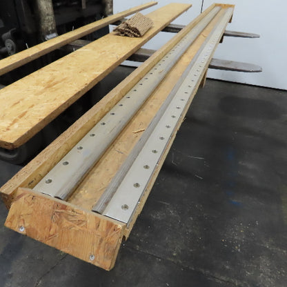 Torwegge T2 Round Linear Rails 20mm x 2550mm Long For Tenoner Set Of 2