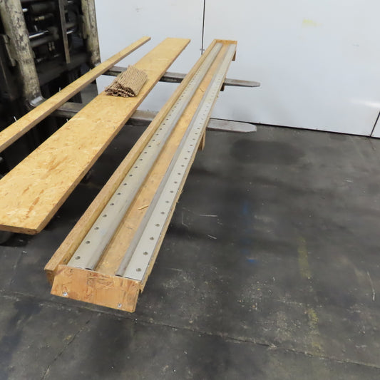 Torwegge T2 Round Linear Rails 20mm x 2550mm Long For Tenoner Set Of 2