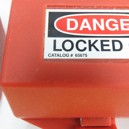 Brady 65675 Electrical Plug Lockout Box lot of 5