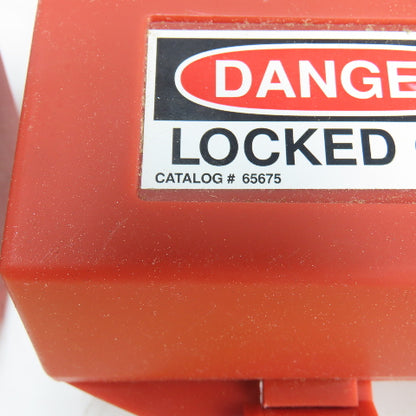 Brady 65675 Electrical Plug Lockout Box lot of 5