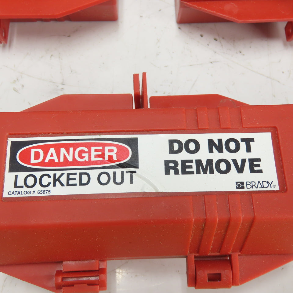 Brady 65675 Electrical Plug Lockout Box lot of 5
