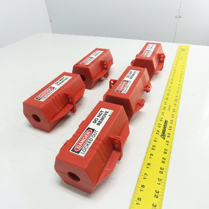 Brady 65675 Electrical Plug Lockout Box lot of 5