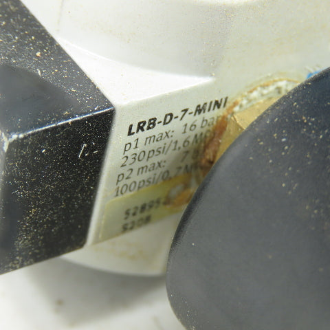 Festo LRB-D-7-MINI 2 Pneumatic Pressure Regulator 16Bar 0-60PSI Guage