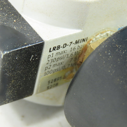 Festo LRB-D-7-MINI 2 Pneumatic Pressure Regulator 16Bar 0-60PSI Guage