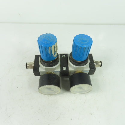 Festo LRB-D-7-MINI 2 Pneumatic Pressure Regulator 16Bar 0-60PSI Guage