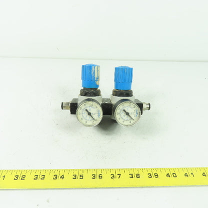 Festo LRB-D-7-MINI 2 Pneumatic Pressure Regulator 16Bar 0-60PSI Guage