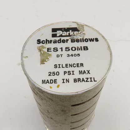 Parker ES150MB 1-1/2NPT Aluminum Exhaust Silencer Muffler 250PSI