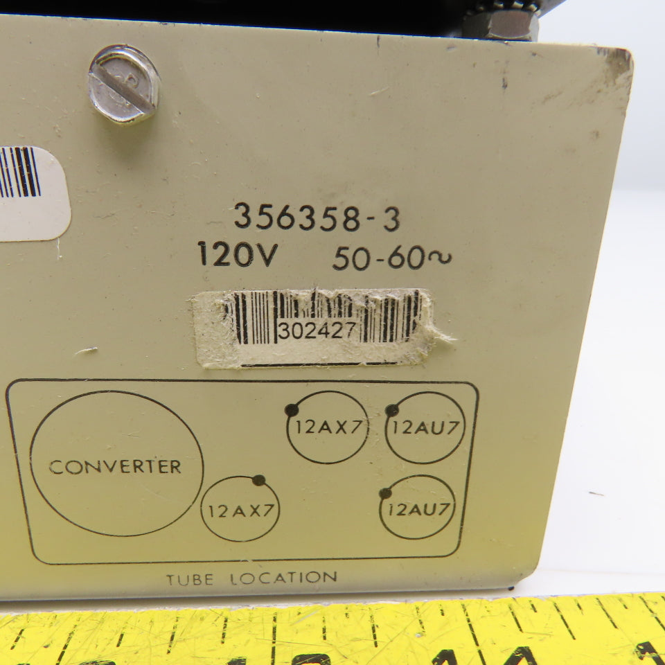 Honeywell 356358-3 Continuous Balance Unit 120V 50/60Hz