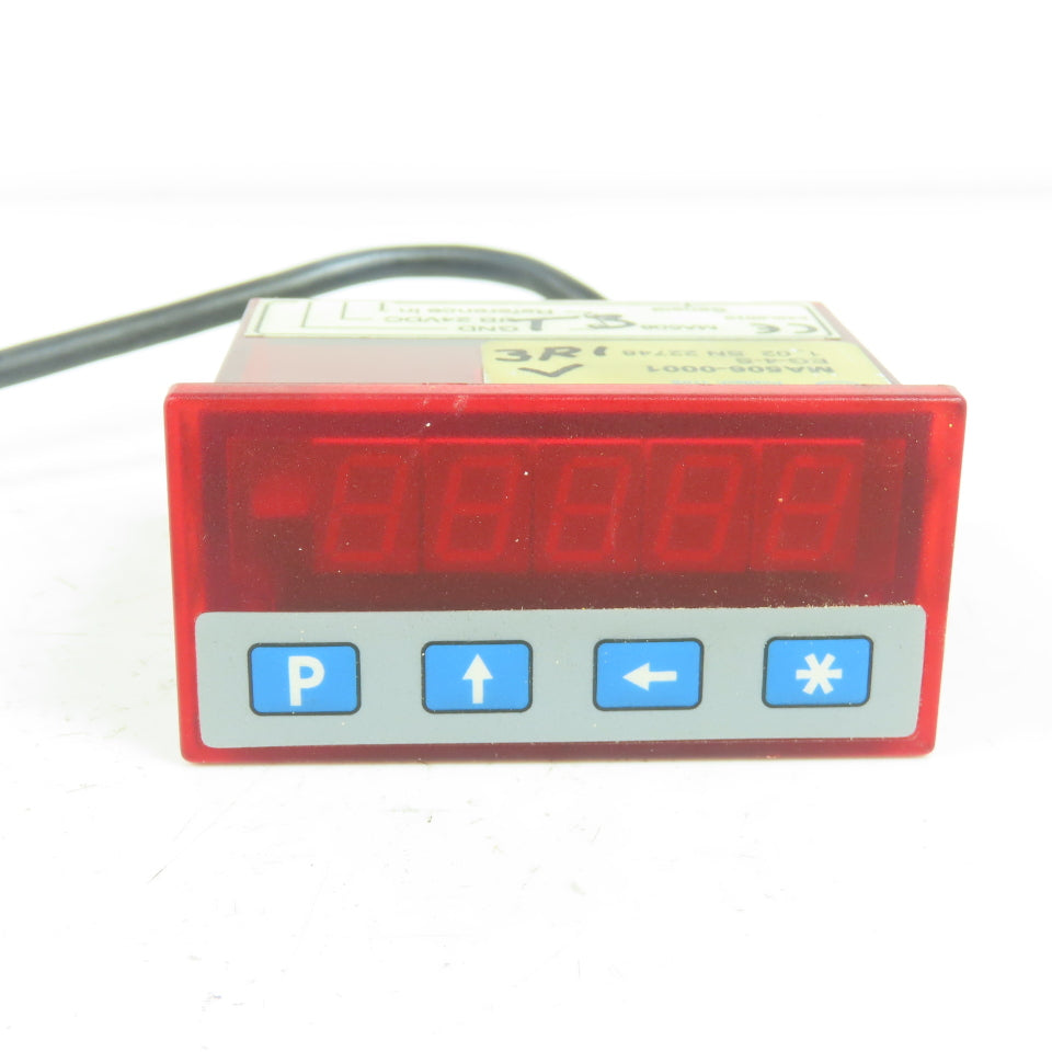 Siko MA506-0001 LED 5-Digit  Panel Meter Incremental Control Unit 24VDC