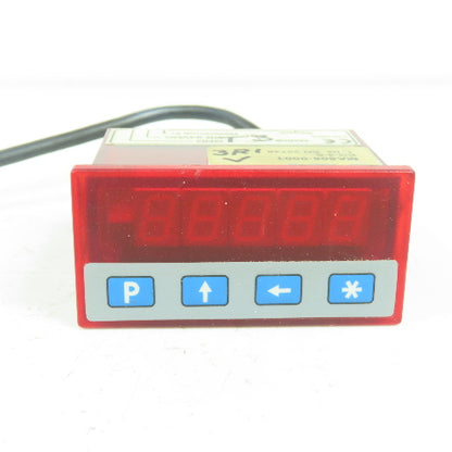 Siko MA506-0001 LED 5-Digit  Panel Meter Incremental Control Unit 24VDC