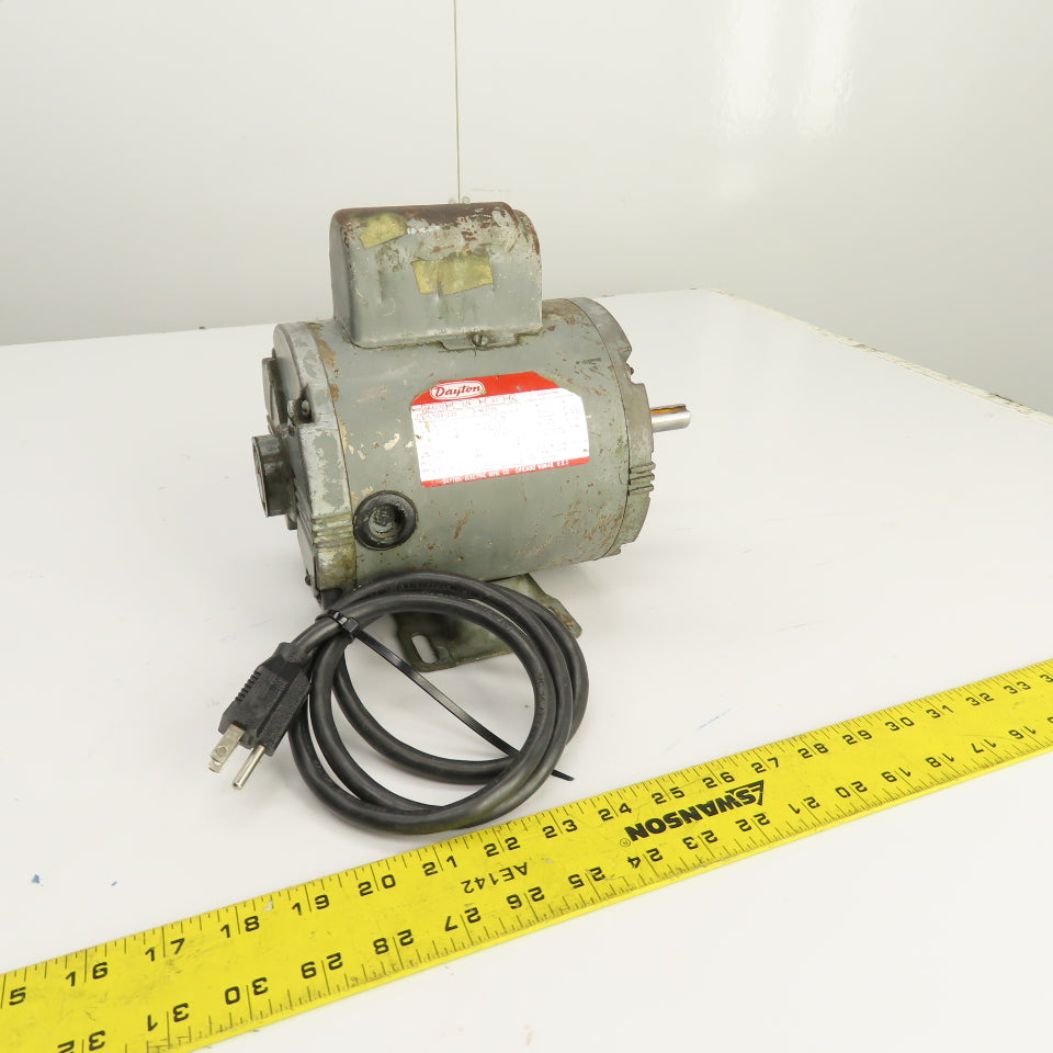 Dayton 5K427C 1/4HP AC Electric Motor 1725RPM 115/208-230V 1PH 56 Frame