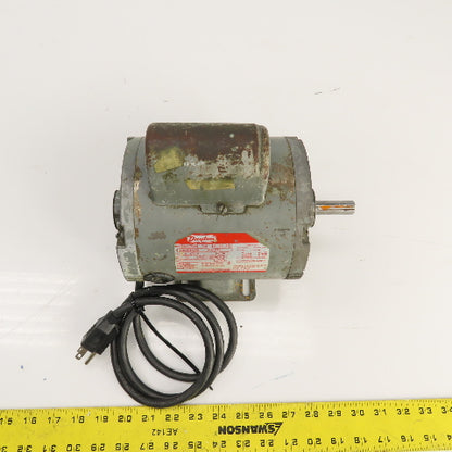 Dayton 5K427C 1/4HP AC Electric Motor 1725RPM 115/208-230V 1PH 56 Frame