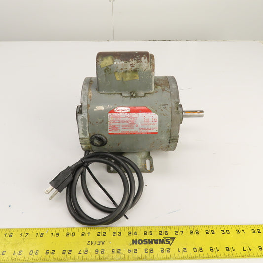 Dayton 5K427C 1/4HP AC Electric Motor 1725RPM 115/208-230V 1PH 56 Frame