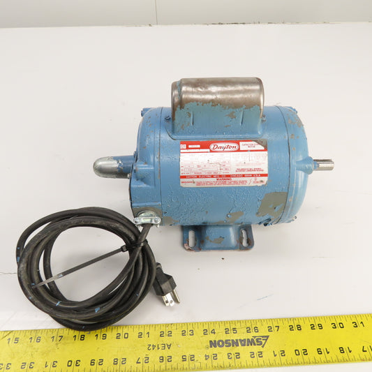 Dayton 5K286K 3/4HP AC Electric Motor 3450RPM 115/230V 1PH F56 Frame Tested
