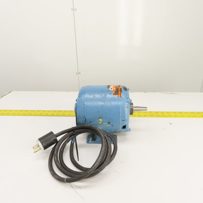 Century SP-62L-FH6-3F 1/4HP Electric Motor 1750RPM 115V 1PH B56 Frame Tested