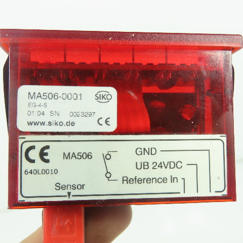 Siko MA506-0001 LED 5-Digit  Panel Meter Incremental Control Unit 24VDC