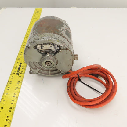 Century EMI8-111329-01 1/6HP Electric Motor 1725RPM 115V 1PH B56Z Frame Tested