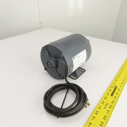 Century 8-182677-40 1/4HP Electric Motor 1725RPM 115V 1PH J56Z Frame Tested
