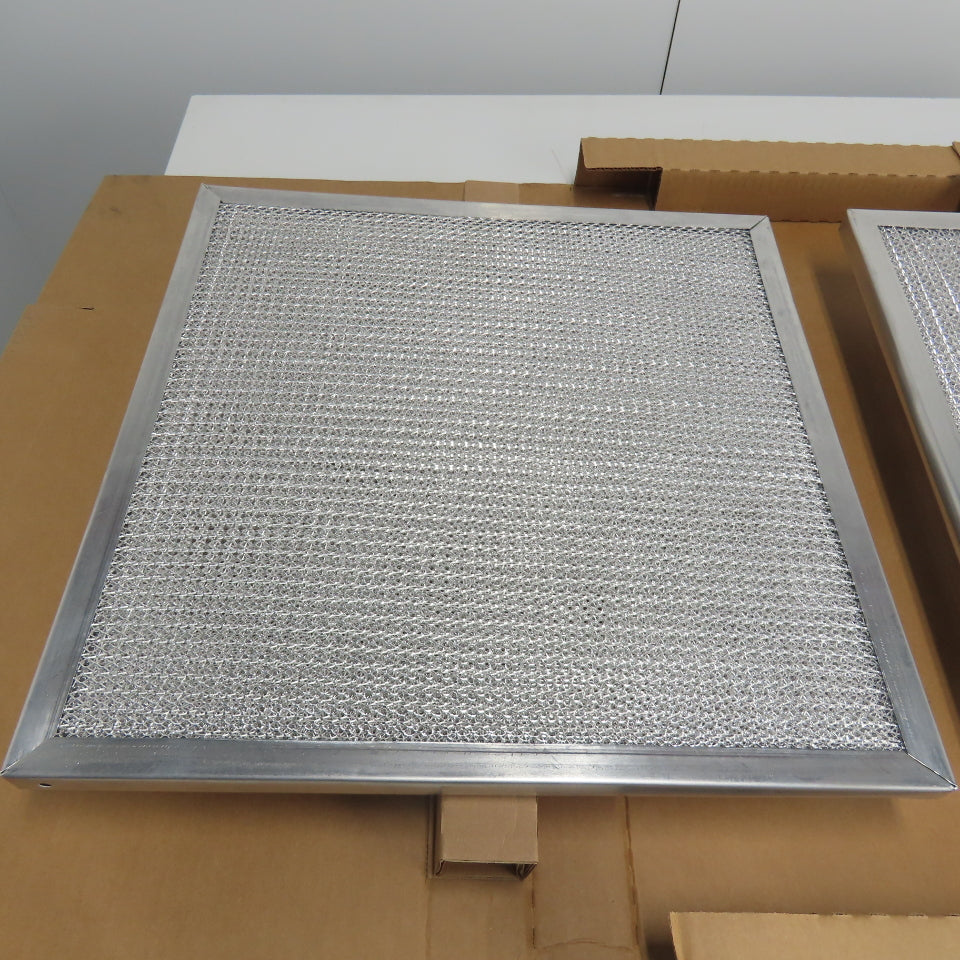 Aluminum Mesh Filter Element 19-1/2" x 19-1/2" Lot Of 2