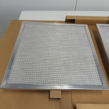 Aluminum Mesh Filter Element 19-1/2" x 19-1/2" Lot Of 2