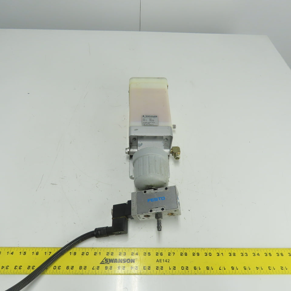 Bielomatik AB P Single Piston Lubrication Pump 60Bar Max