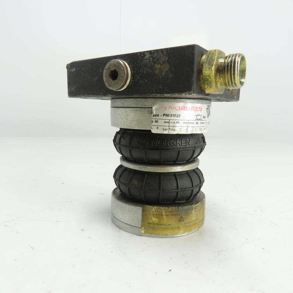Norgren PM/31022 Single Acting Air Bellow 45mm Stroke 8Bar Max 1/4" G Port