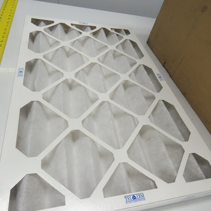 Tri Dim 825P Tri-Pleat 16" x 25" x 2" Air Filter Lot Of 12