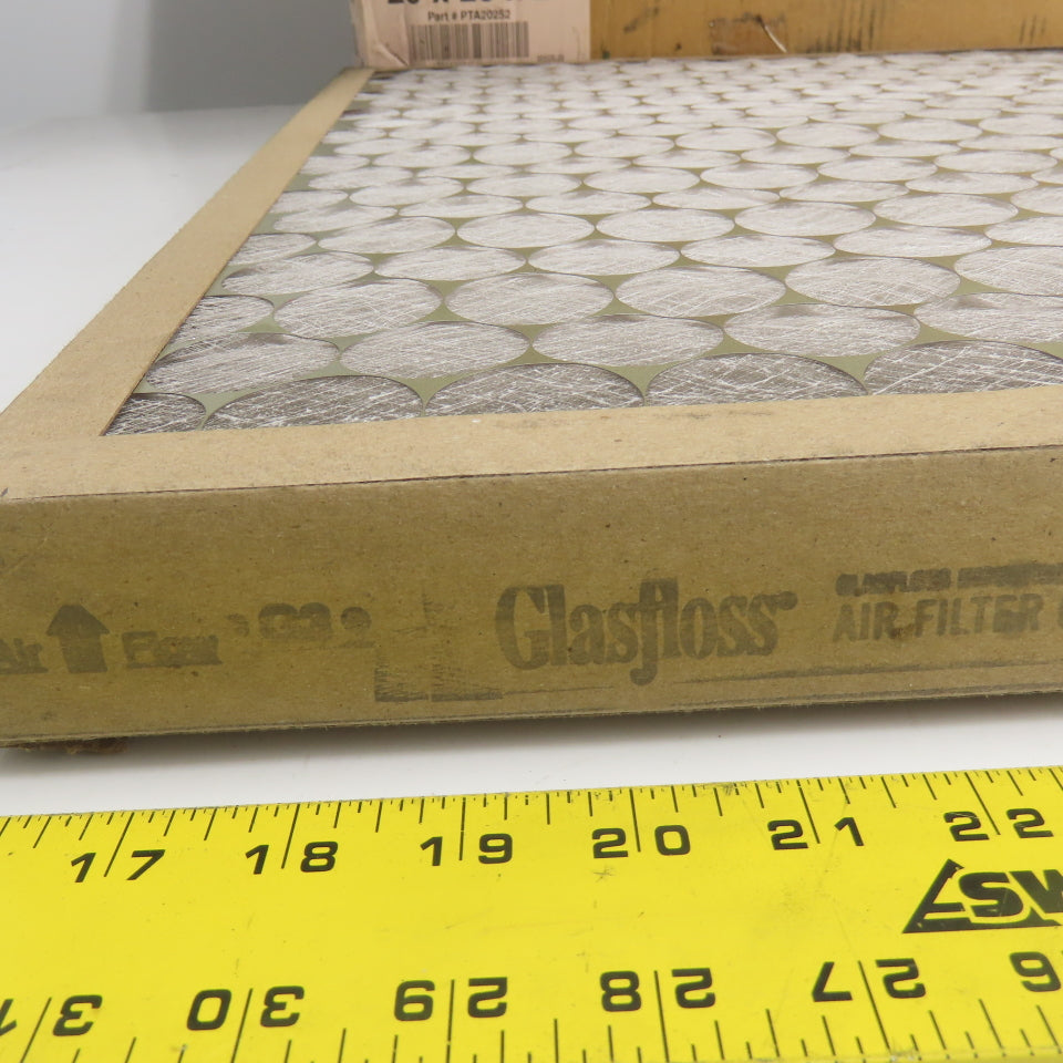 Glassfloss G-3 20" x 25" x 2" Air Filter Lot Of 12