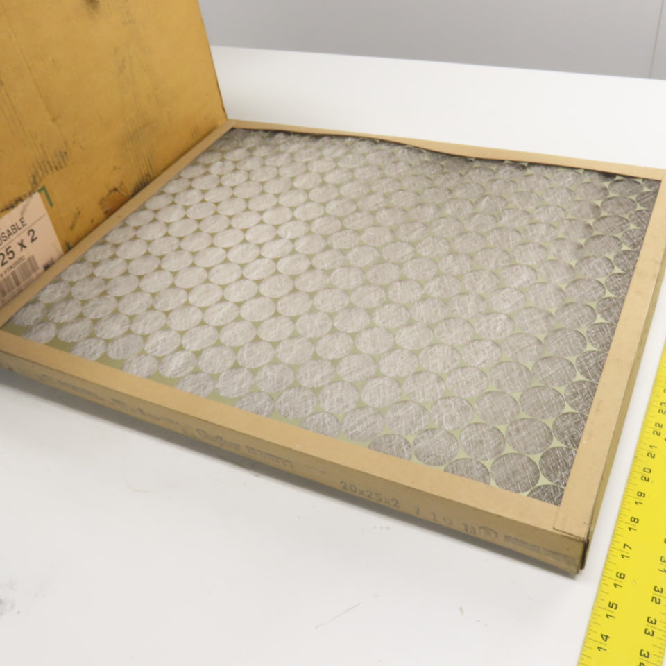 Glassfloss G-3 20" x 25" x 2" Air Filter Lot Of 12
