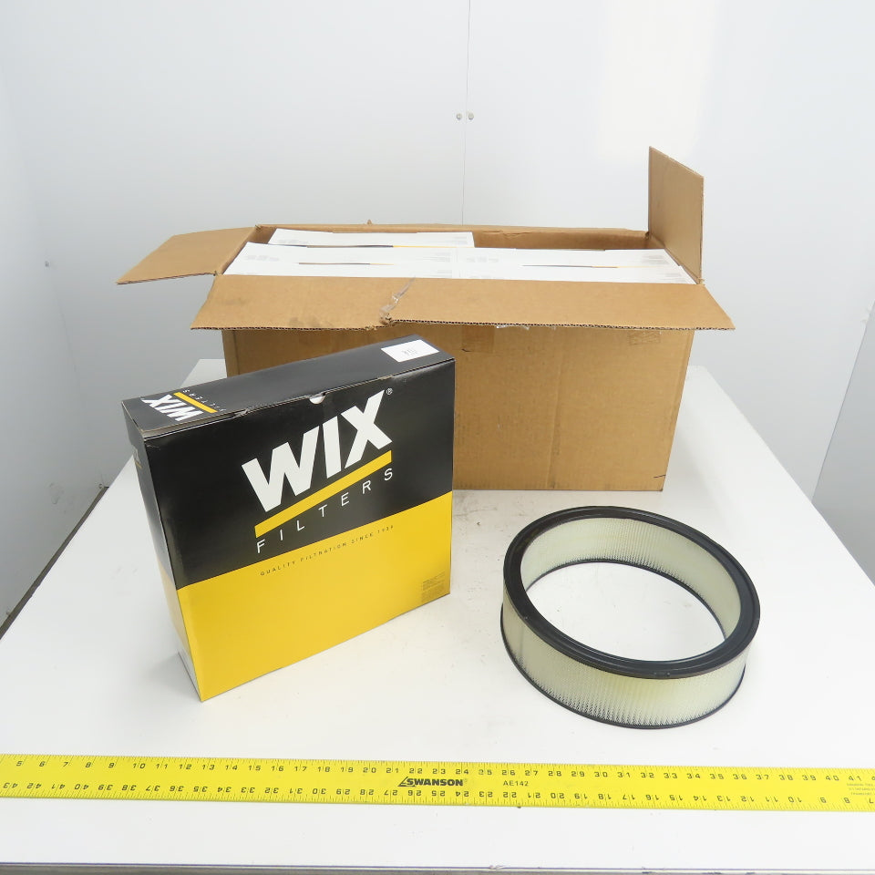 Wix Filters 42043 Round Panel Air Filter Lot Of 6