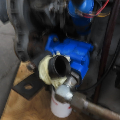 EPS Perkins G4-236 Clark 05-5100 LP Gas Forklift Engine And Transmission AS/IS