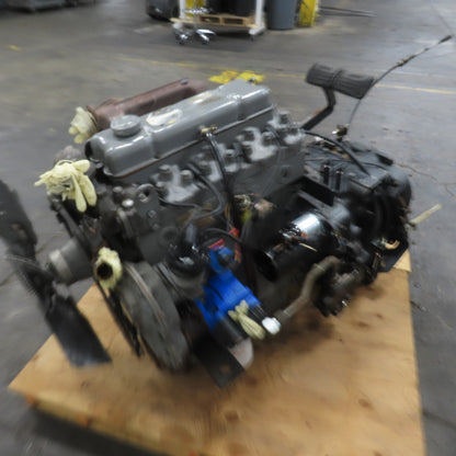 EPS Perkins G4-236 Clark 05-5100 LP Gas Forklift Engine And Transmission AS/IS