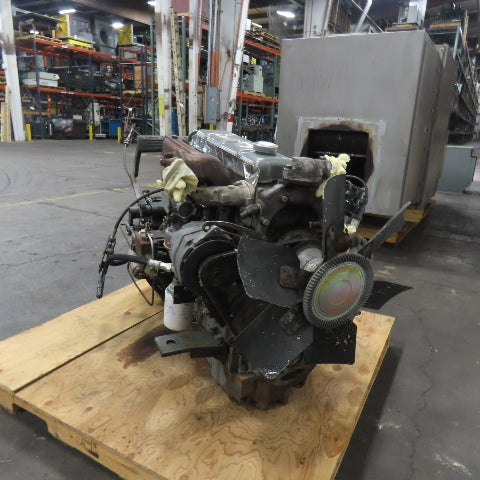EPS Perkins G4-236 Clark 05-5100 LP Gas Forklift Engine And Transmission AS/IS