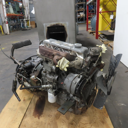 EPS Perkins G4-236 Clark 05-5100 LP Gas Forklift Engine And Transmission AS/IS